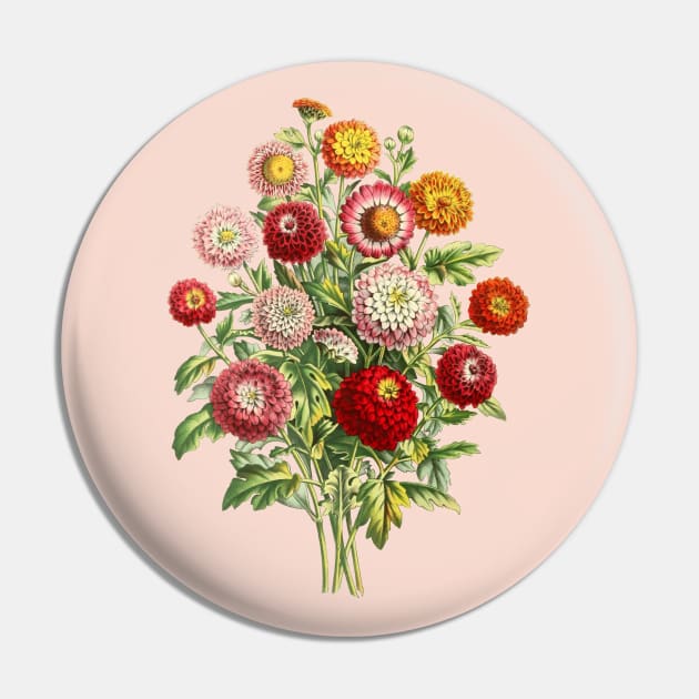 Flower Bouquet Pin by Biophilia