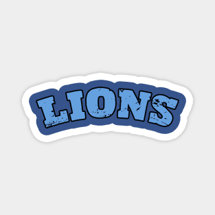 Lions Football Magnet