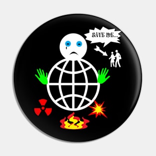 save the planet earth Pin