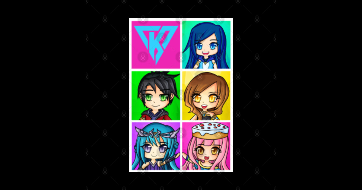 Funneh and the Krew Chibi Style - Funneh - Posters and Art Prints ...