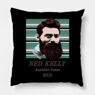 Ned Kelly (90s style) Pillow