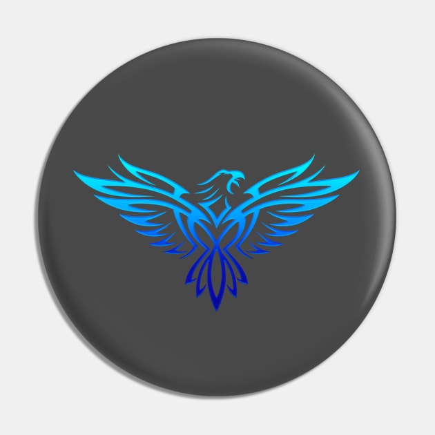 Eagle Pin by the Mad Artist