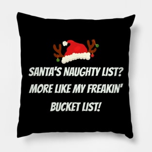 Merry Freakin Christmas Pillow