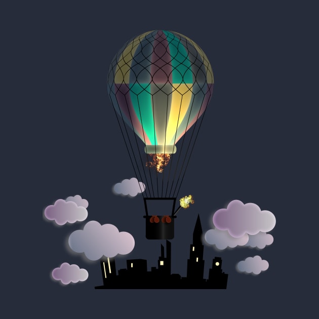Balloon Aeronautics Night by dipweb