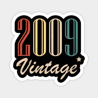 Vintage 2009 Magnet