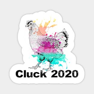 Cluck 2020 Chicken Gifts Magnet