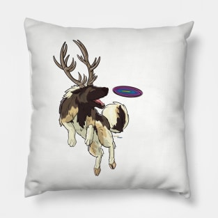 Punimals - Elk-Hound Pillow