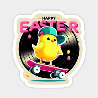 easter peeps vinyl Magnet