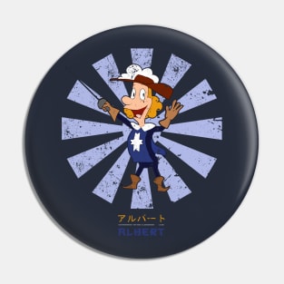 Albert Fifth Musketeer Retro Japanese Pin