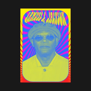 Samuel L. Jackson Psychedelic style Gift Hot T-Shirt