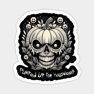 Pumped Up for Halloween Magnet