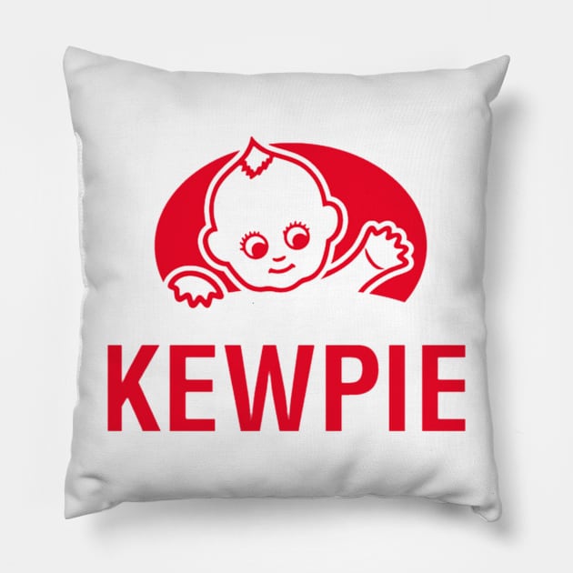 Kewpie Mayo Pillow by INLE Designs