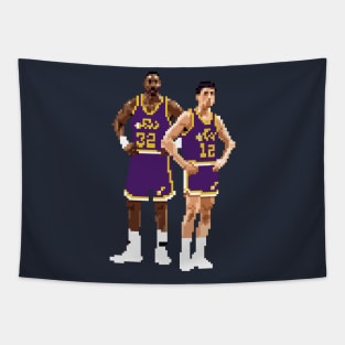 Malone Stockton Pixel Tag Tapestry