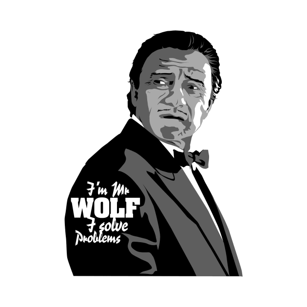 Mr Wolf (Pulp Fiction) by mosgraphix