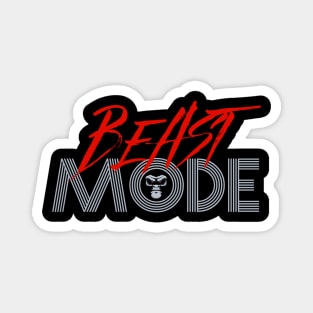 Beast Mode Aesthetics Magnet