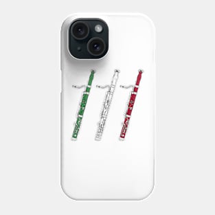 Bassoon Italian Flag Bassoonist Musician Italy Phone Case