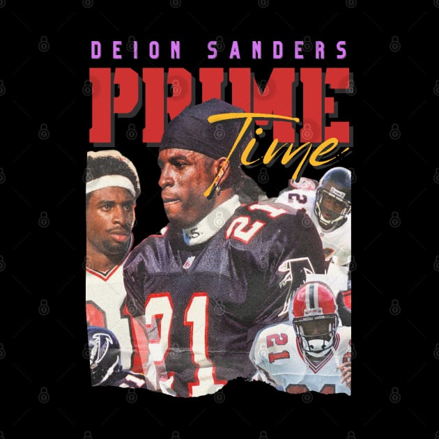 Deion Sanders Primetime Original Aesthetic Tribute 〶 by Terahertz'Cloth