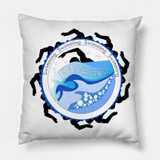 Swimming 1 Pillow