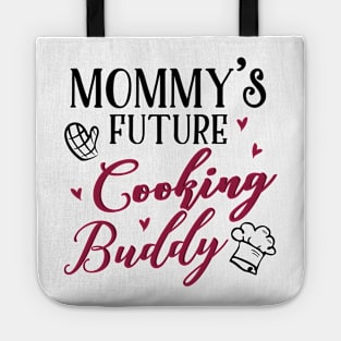 Cooking Mom and Baby Matching T-shirts Gift Tote