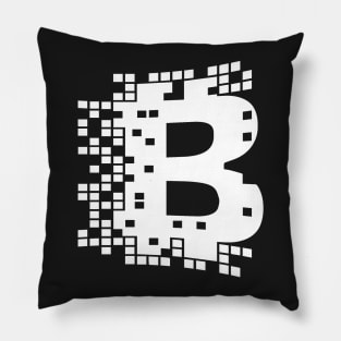 Bitcoin Blockchain Logo Pillow