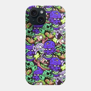 Zombies Purple Phone Case