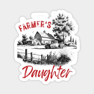 FARMER'S DAUGHTER Magnet