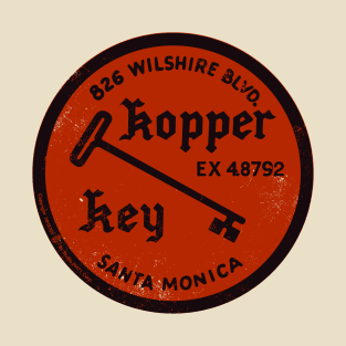 Vintage Kopper Key Santa Monica California T-Shirt