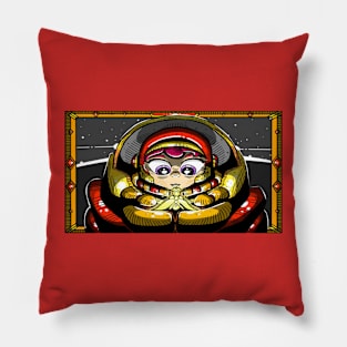 Christmas Above The Moon Pillow