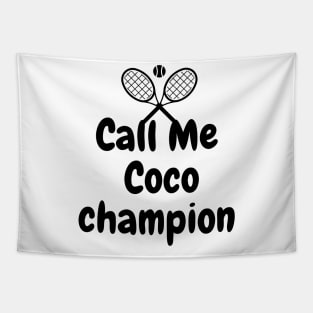 call me coco champion Tapestry