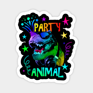 T-Rex Party Animal Magnet