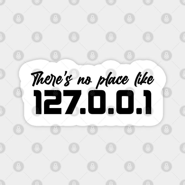 there's no place like 127.0.0.1 Magnet by yinon-h