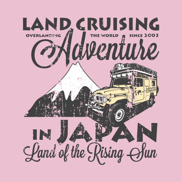 Landcruising Adventure in Japan - Curly font edition by landcruising