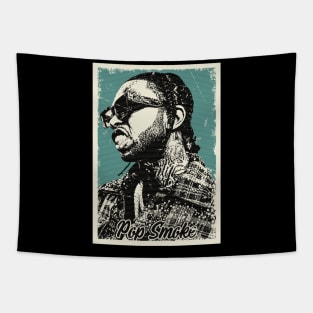 Vintage Pop Smoke Tapestry