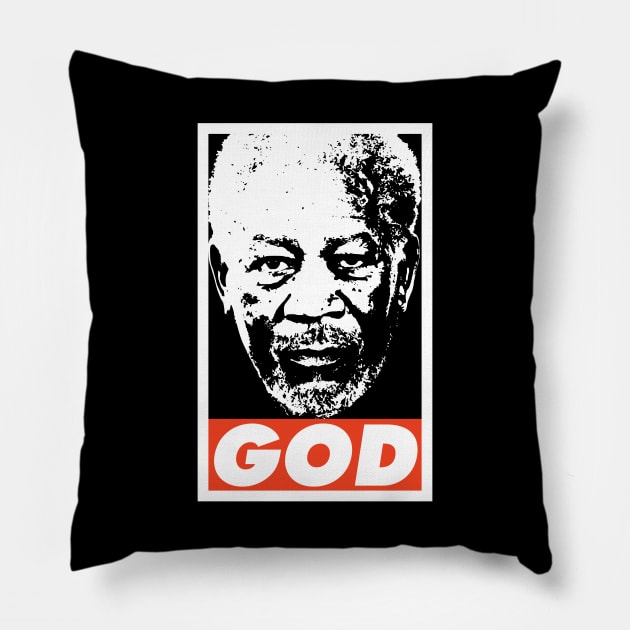 Freeman God Pillow by Nerd_art