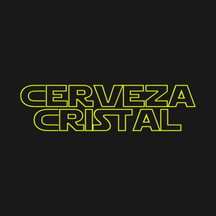 Cerveza Cristal - Yellow Outline T-Shirt