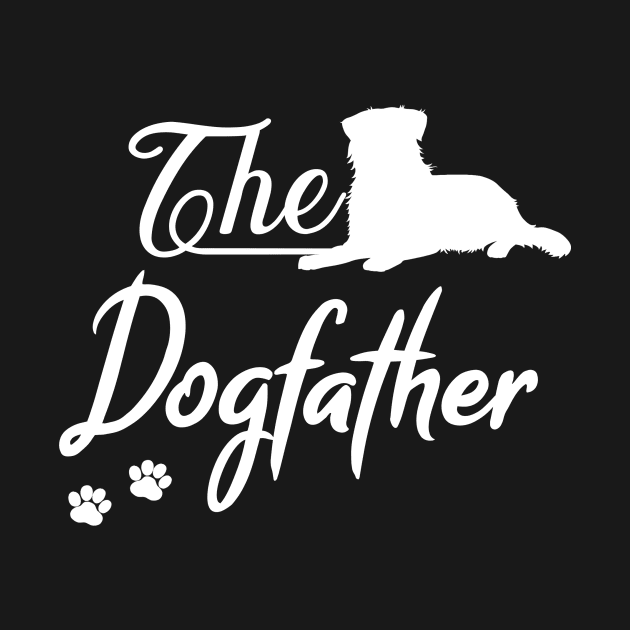 Dogfather - Australian Shepherd - Aussie Dog by JollyMarten