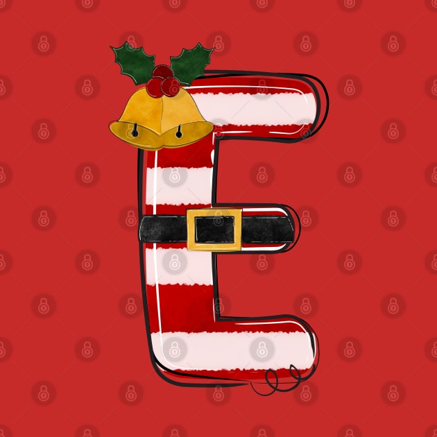 Letter E (Christmas Alphabet) by Pop Cult Store