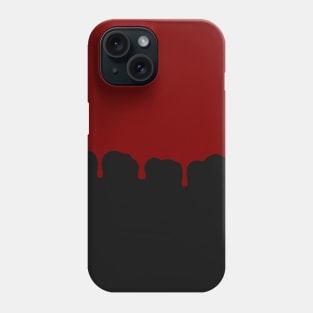 Dual Paint | Red & Black Phone Case