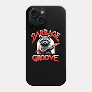 Guitar Pun Rock Music Concert Band Festival Funny Raccoon Phone Case