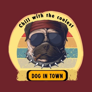 RETRO COOL DOG T-Shirt