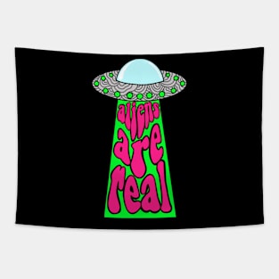 Aliens Are Real Tapestry