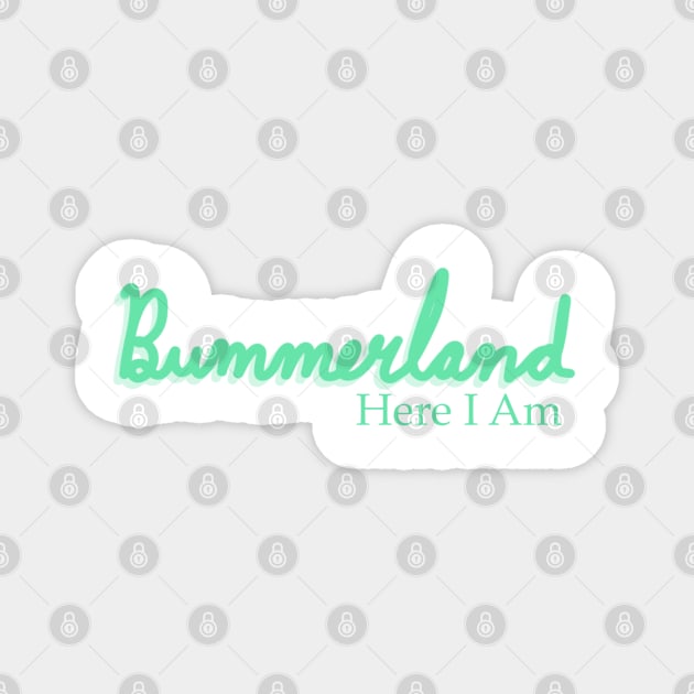 Bummerland AJR Lyrics Magnet by CMORRISON12345