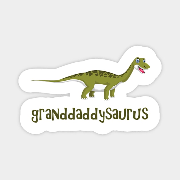 granddaddysaurus Magnet by cdclocks