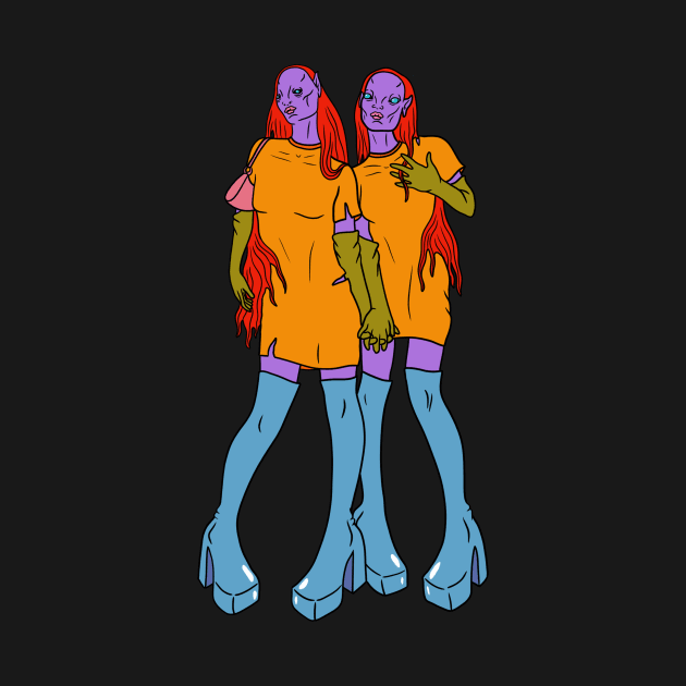 Twins by motelgemini