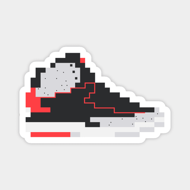 8-bit Jordan 2s - Alternate Magnet by soujohn