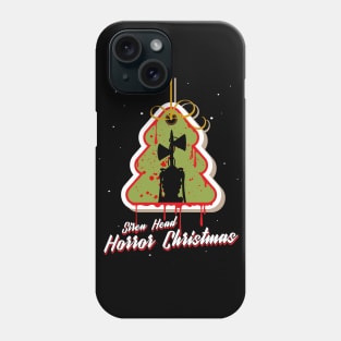 Siren Head Horror Christmas pine tree Phone Case