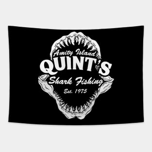 Quint's shark fishing Tapestry