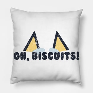 Biscuit Bluey Pillow