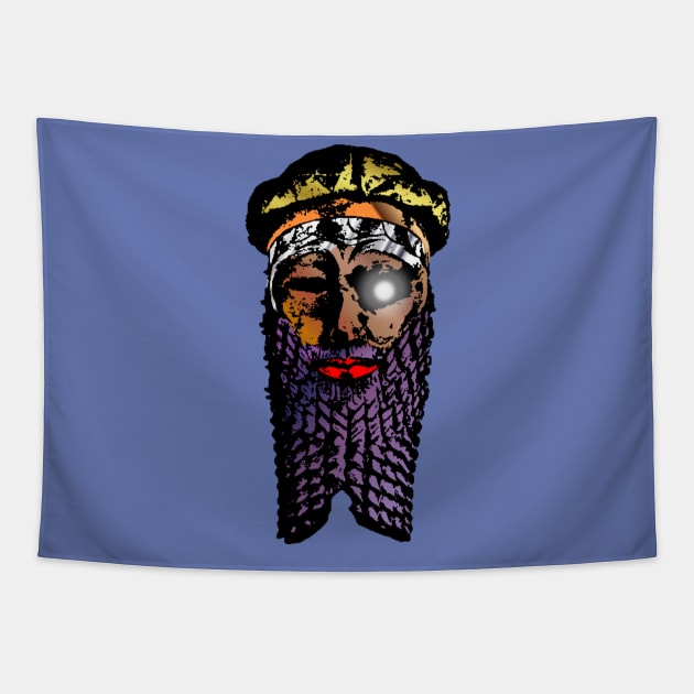 King of Sumer and Akkad Tapestry by Historia