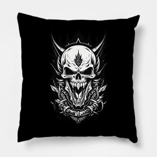 tattoo-style art drawing Pillow